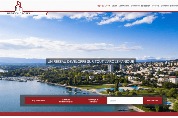 Régie du Croset - Agence immobilière à Lausanne VD
