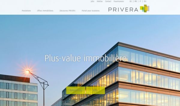 PRIVERA - Agence immobilière à Lausanne VD