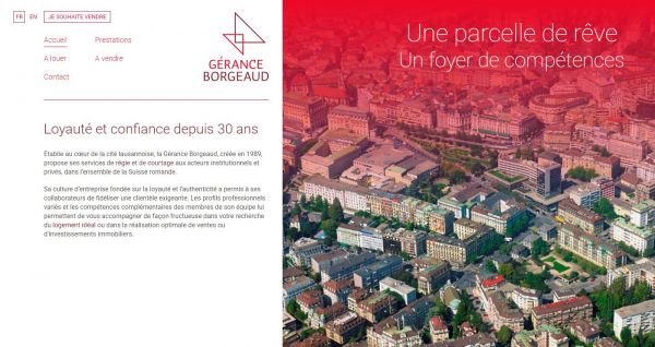 Gérance Borgeaud - Agence immobilière à Lausanne VD