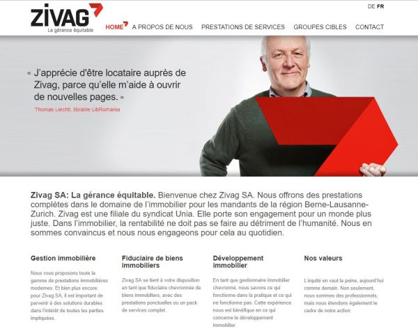 ZIVAG Lausanne: Services Immobiliers Équitables et Fiables