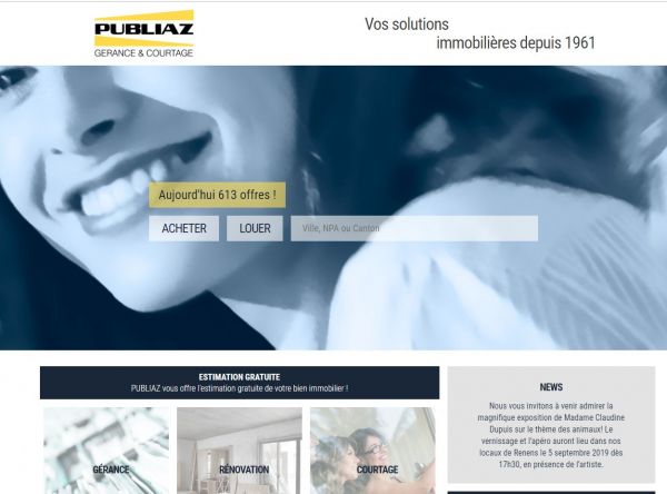 PUBLIAZ Lausanne - Expertise Immobilière et Services de Qualité