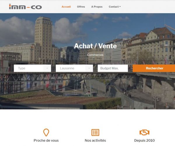 IMM-CO Lausanne : Votre Agence Immobilière et Commerciale