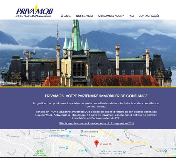 Privamob - Agence immobilière à Lausanne VD