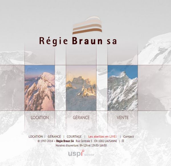 Régie Braun - Agence immobilière à Lausanne VD