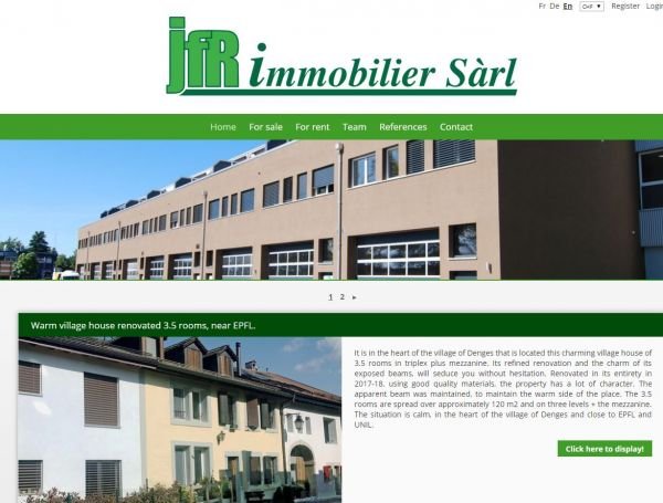 JFR Immobilier : Expertise et Innovation en Immobilier